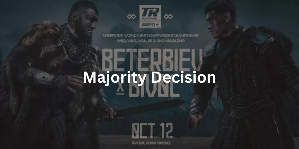 Artur Beterbiev vs Dmitry Bivol Majority Decision